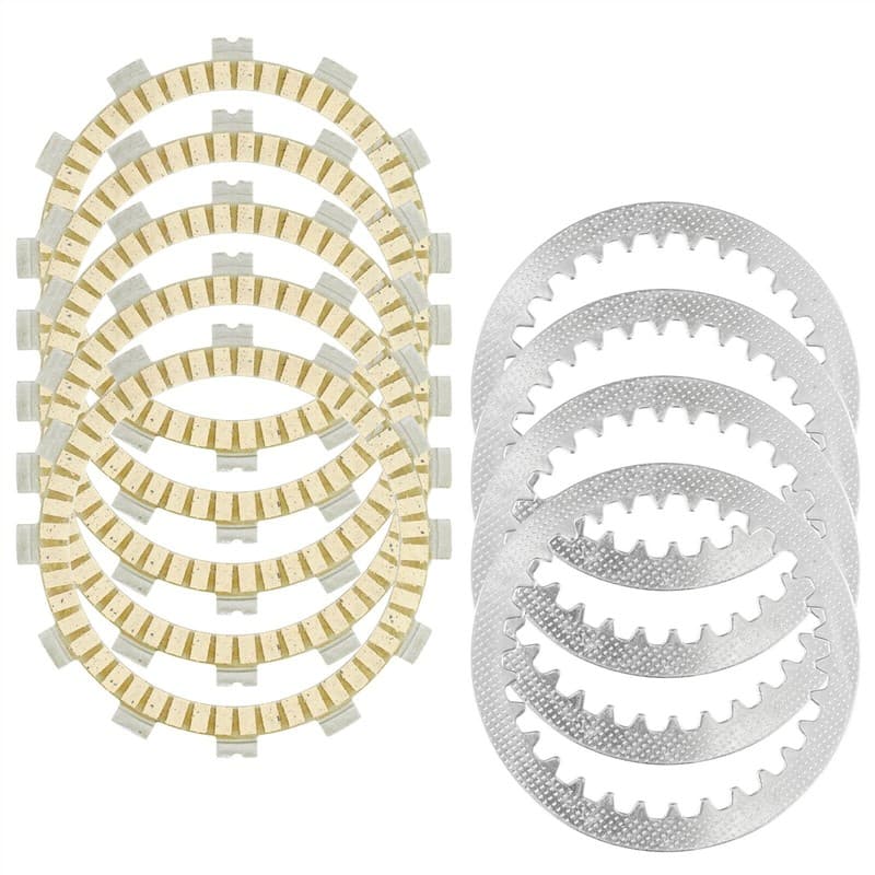 Clutch Friction And Steel Plates for Suzuki DR125 1984-1988 / DR125SE 1994-1996