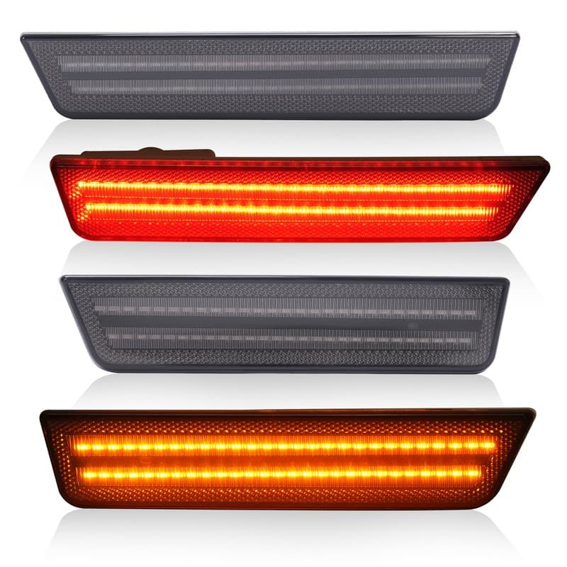 LED Side Marker Lights For Dodge Challenger 2008-2014 Dodge Charger 2011-13 2014