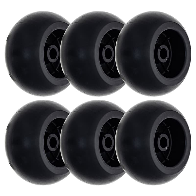 8TEN Deck Roller for Exmark Lazer Z CT Turf Ranger 1-603299 52 60 72-Inch 6 Pack