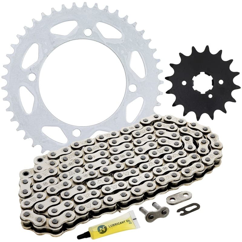 Sprocket Chain Set for Yamaha Virago V-Star 250 XV250 16/45 Tooth 520 Rear Front
