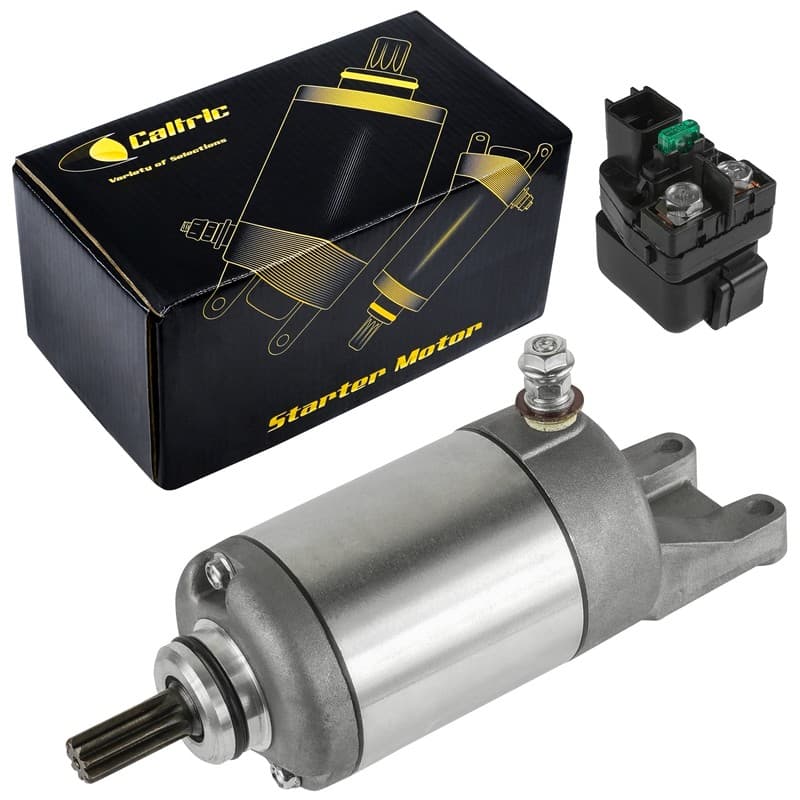 Starter & Relay Solenoid for Suzuki LT-A500X LTA500X Kingquad 500 Axi 2009-2023