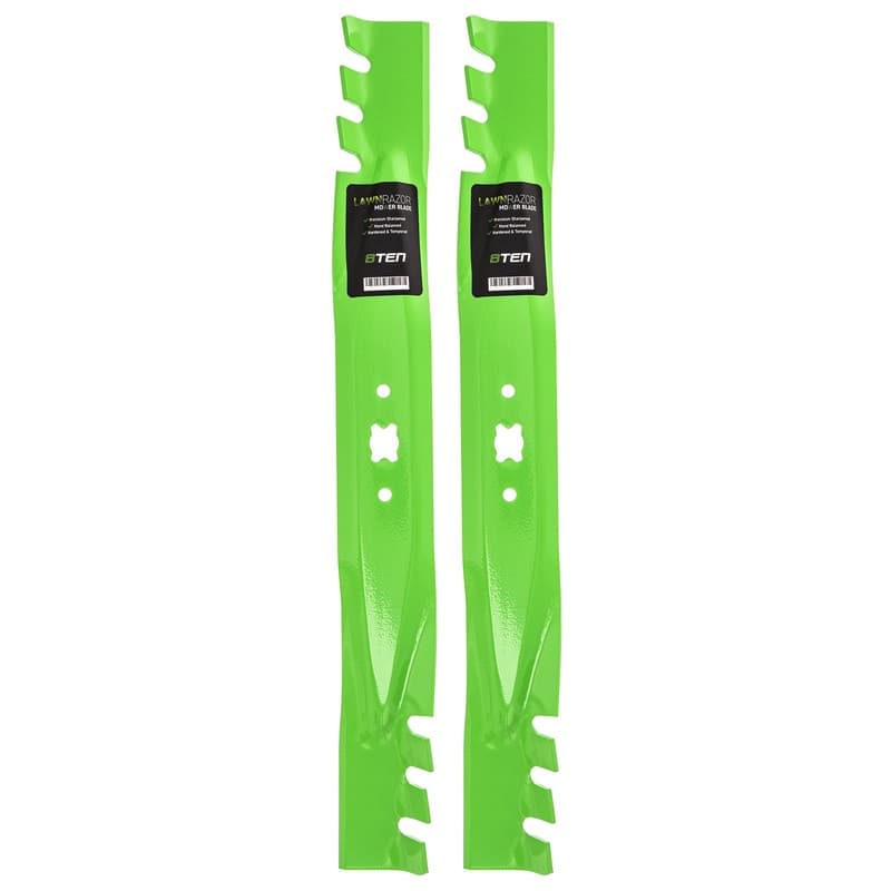 LawnRAZOR Toothed Blade for Craftsman M250 M215 M110 M230 M320 M210 145B 2-Pack