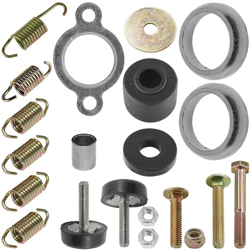 Exhaust Muffler Gasket Kit for Polaris Magnum 325 2X4 4X4 Hds 2001 2002