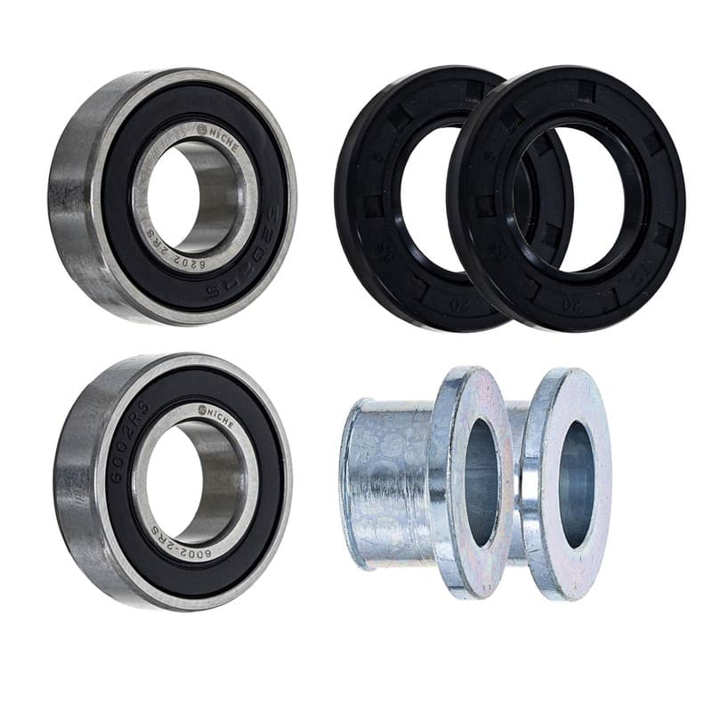 NICHE Wheel Bearing Spacer Seal Kit for Suzuki RM85 Yamaha YZ80 YZ85 30-3502