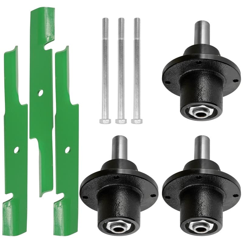 Deck Spindle w/Blade & Bolt For Scag SCZ61V-36BV SCZ61V-37BV SCZ61V-850FX 61" 3x