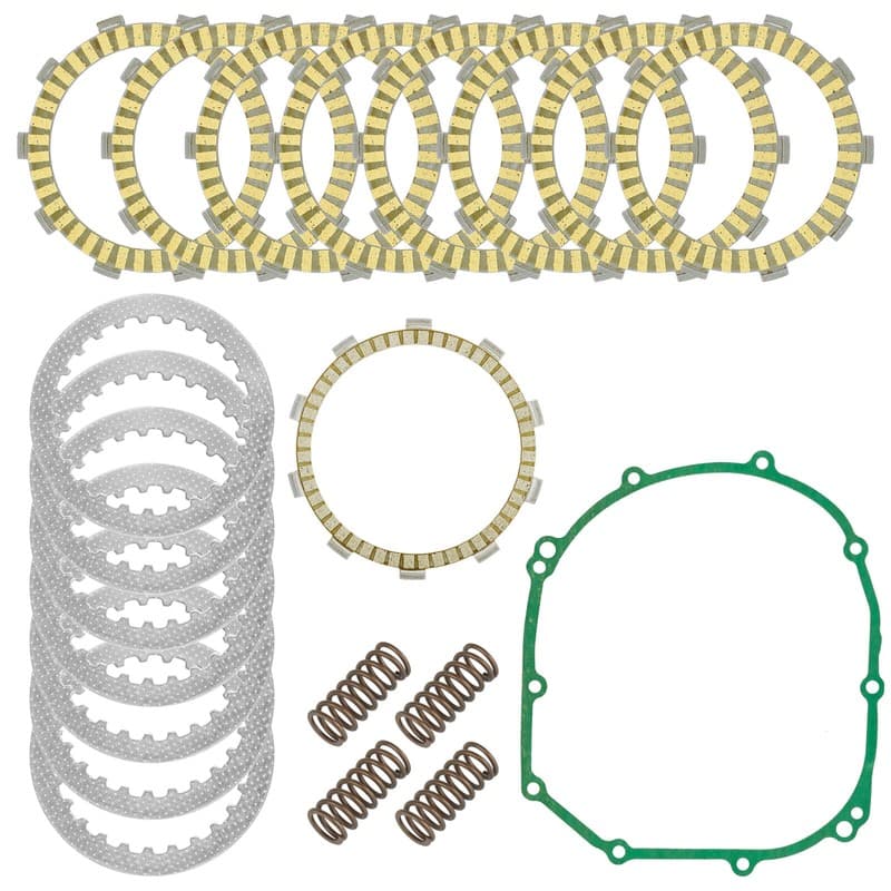 Clutch Friction w/ Steel Plates & Spring Gasket Kit for Honda CBR600F3 1995-1998