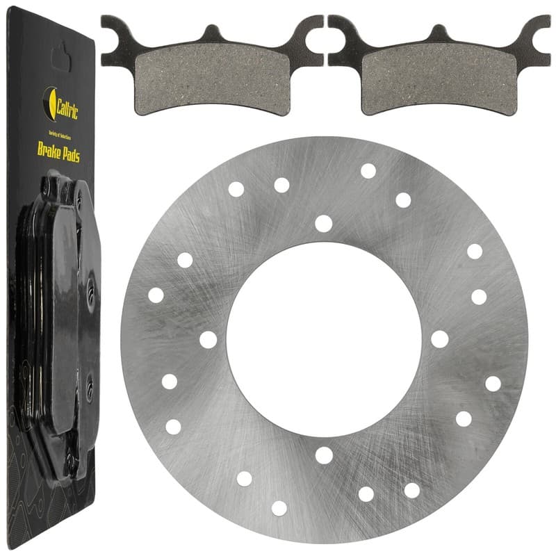 Rear Brake Disc Rotor W/ Pads for Polaris Sportsman 800 2005 2006 2007
