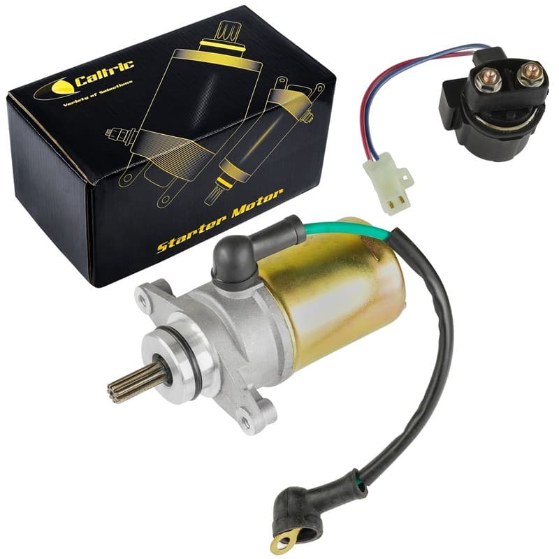 Starter & Relay Solenoid for Yamaha Raptor 80 YFM80 2002-2008 Atv New