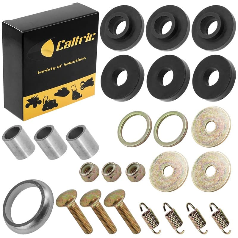 Complete Exhaust Muffler Silencer Kit for Polaris Sportsman 500 4X4 1996 - 2001