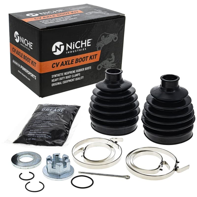 NICHE Front Right CV Axle Boot Kit For Can-Am Maverick X3 R RR Turbo Max UTV