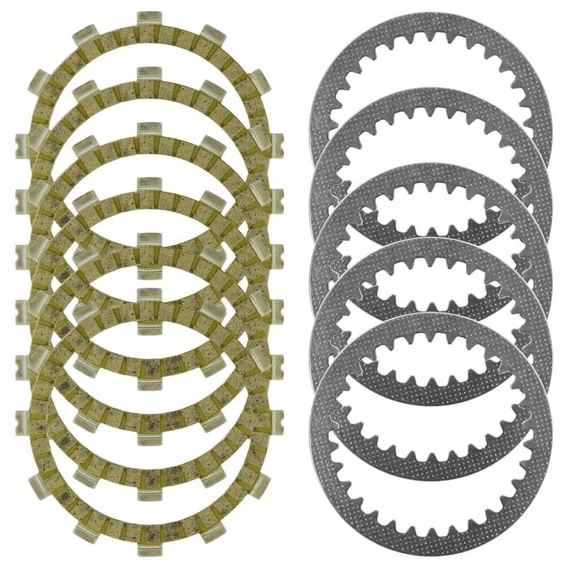 Clutch Friction Steel Plates For Suzuki LT-F160 1991-2001 / LT230E 1987-1993