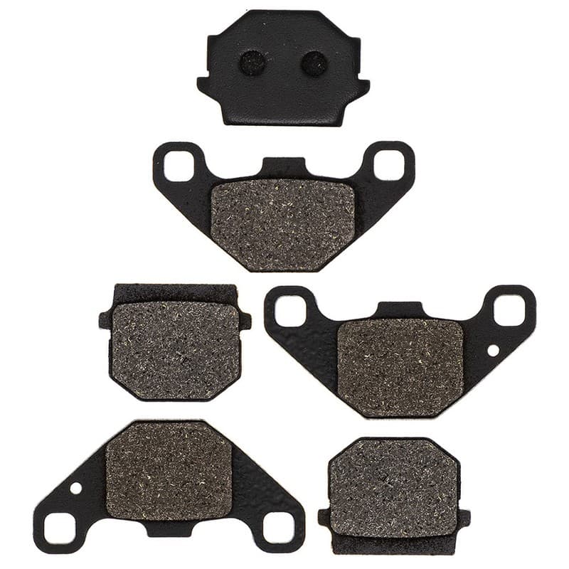 NICHE Brake Pad Kit Yamaha Grizzly 300 1SC-F5805 Front Rear Semi-Metallic