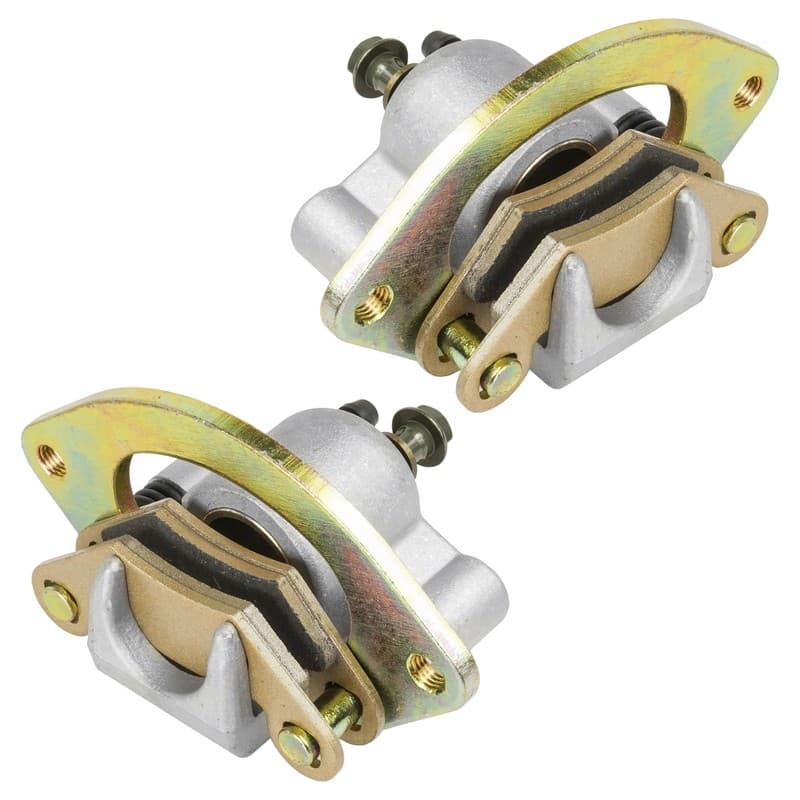 Front Left Right Brake Caliper W/ Pad For Polaris 1911150 1911151