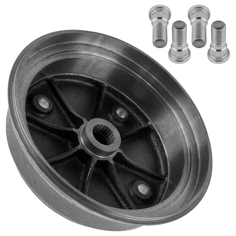 Rear Wheel Brake Hub L/R w/ Studs for Kawasaki Mule 3010 KAF620E 4x4 2002-2008
