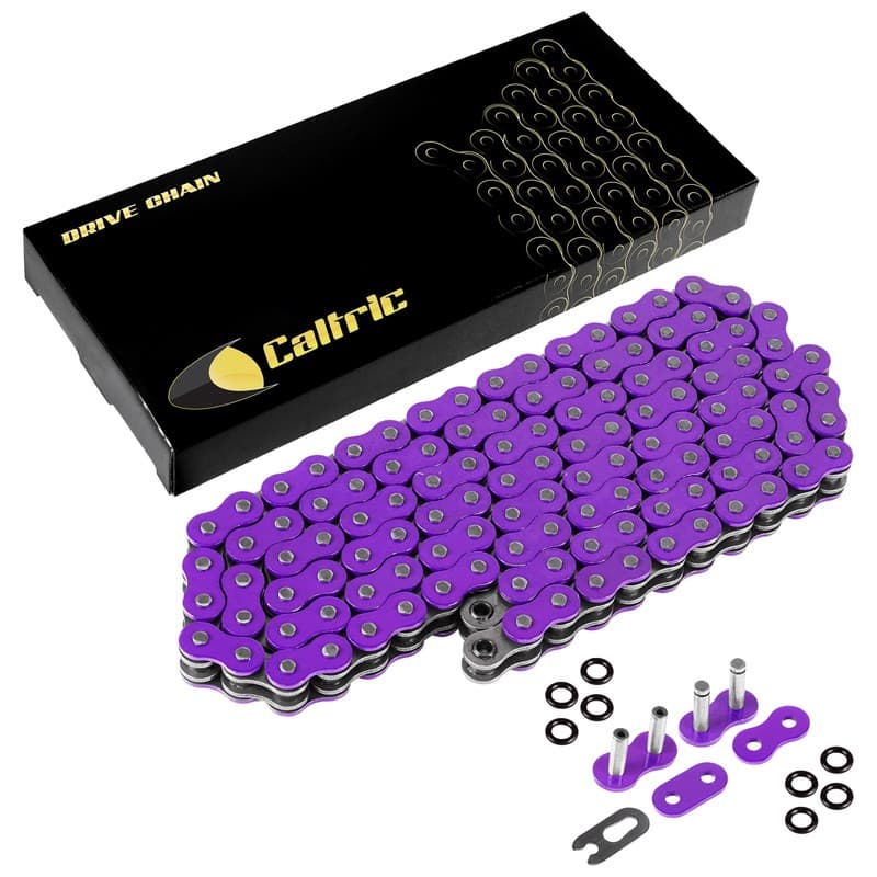 O-Ring Purple Drive Chain for Kawasaki KX500 1986-2004