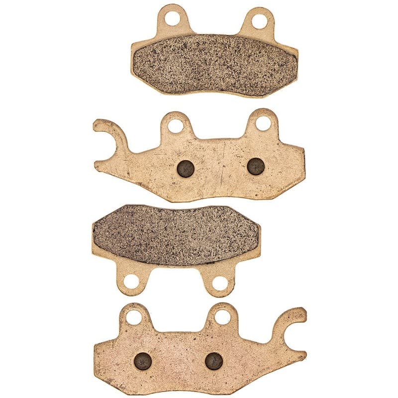 NICHE Brake Pad Kit for Yamaha YFZ450 Rhino 700 Can-Am Suzuki Front Rear Ceramic