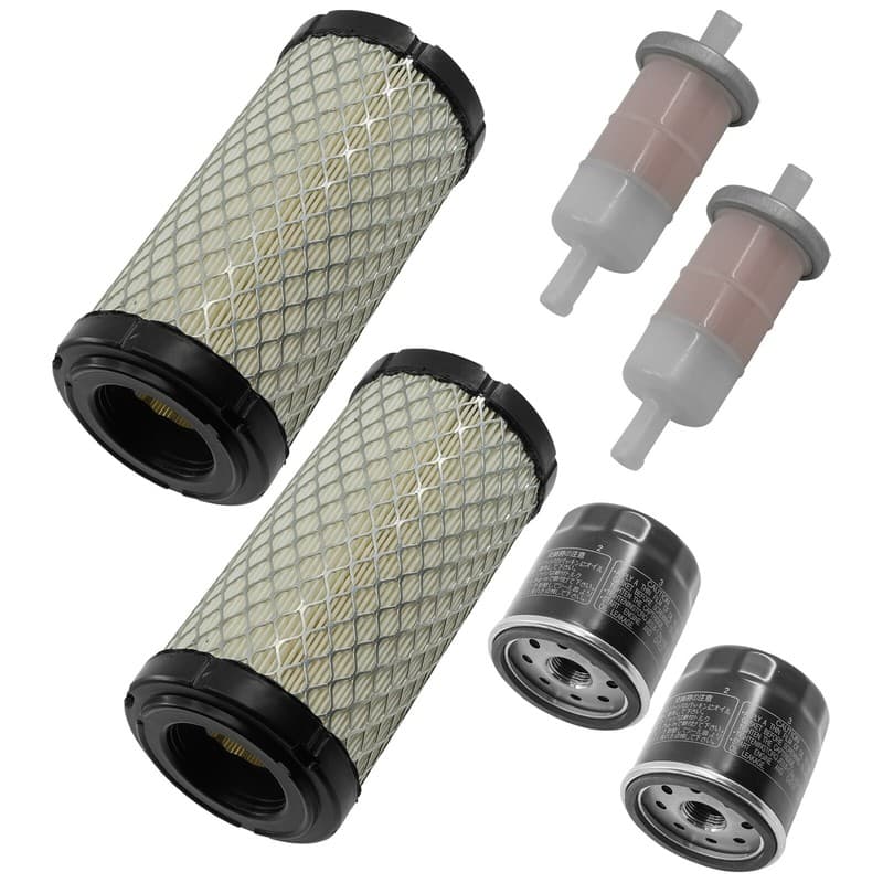 Caltric Air Filter Kit For Kawasaki Mule 3000 KAF620/Mule 3010 KAF620 2001-2008