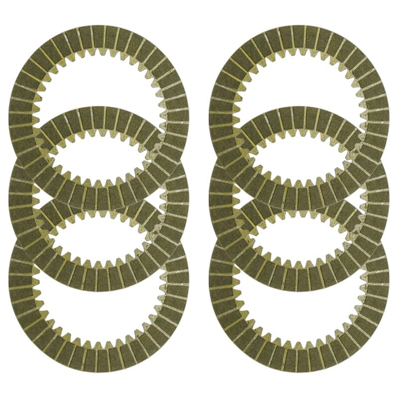 Caltric 22544-HN8-B41 22544HN8B41 Clutch Friction Plates Set for Honda Qty 6