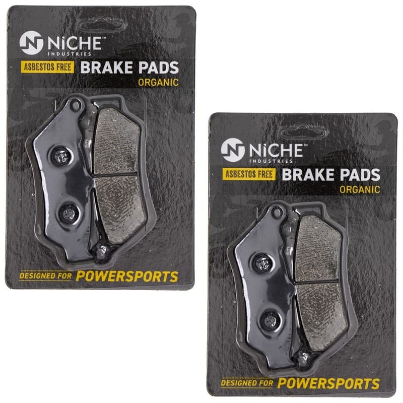 Brake Pad Set for Harley-Davidson Street 500 BMW Front Rear Organic 2 Pack