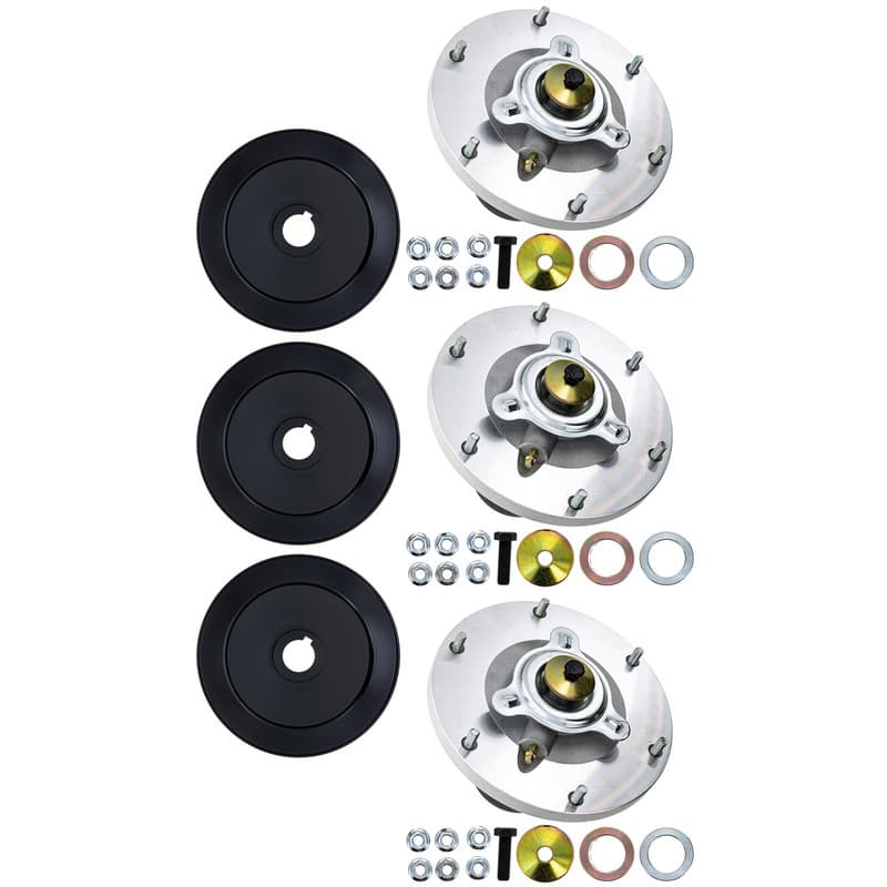 8TEN Spindle Kit for Grasshopper 125v 225v 226v 61-Inch 623781 415892 3 Pack