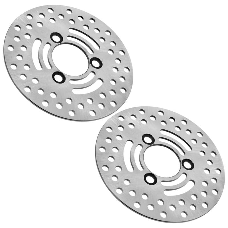 2 Front Brake Disc Rotor for Suzuki LT-Z250 LTZ250 Quadsport Z250 2004 - 2009