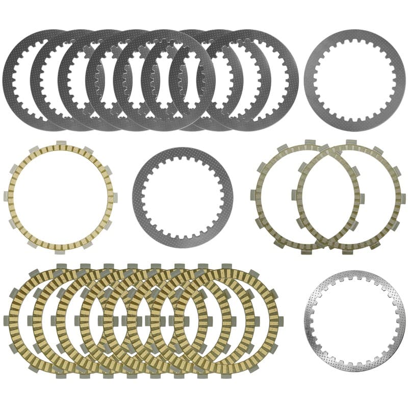 Clutch Friction Steel Plates Kit for Yamaha Star Venture 1900 XV1900F 2018-2021