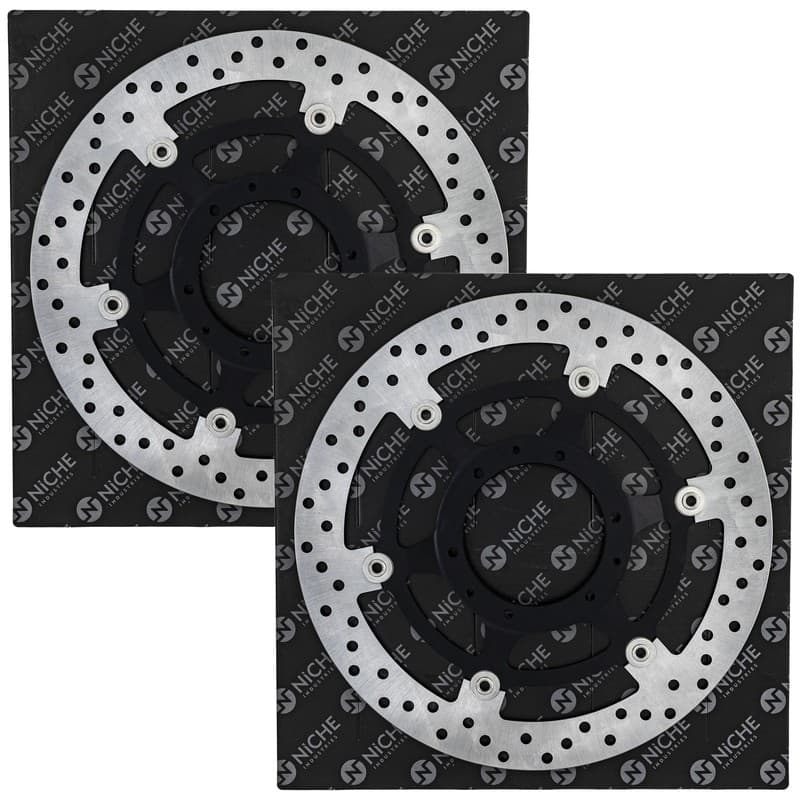 NICHE Front Brake Rotor Set For Honda CBR1000RR 45120-MFL-D01 45220-MFL-003