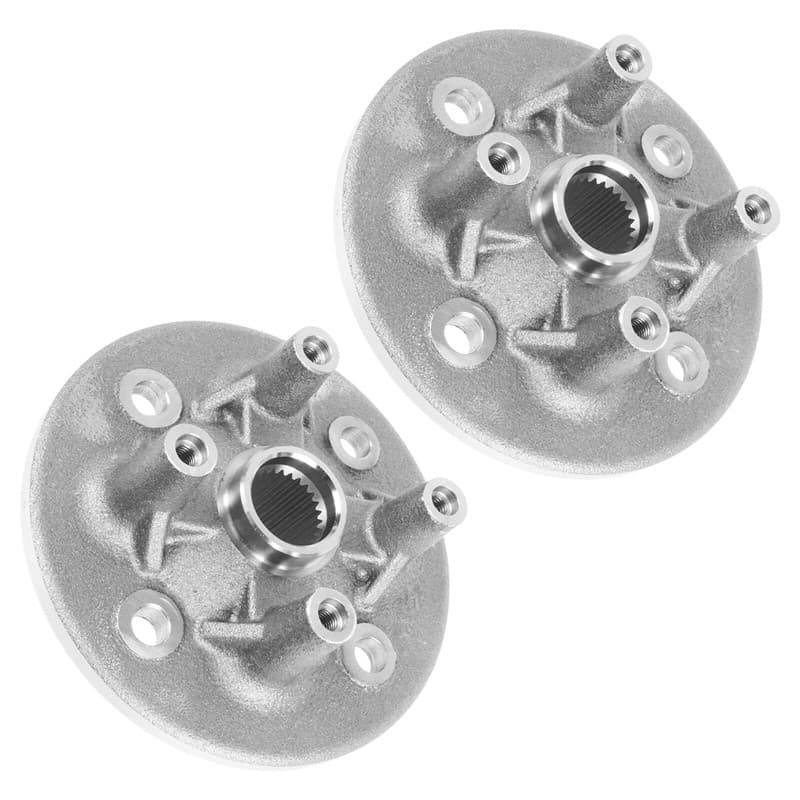 2 Front Wheel Axle Hub fits Yamaha RHINO 660 YXR660F 2004 2005 2006 2007