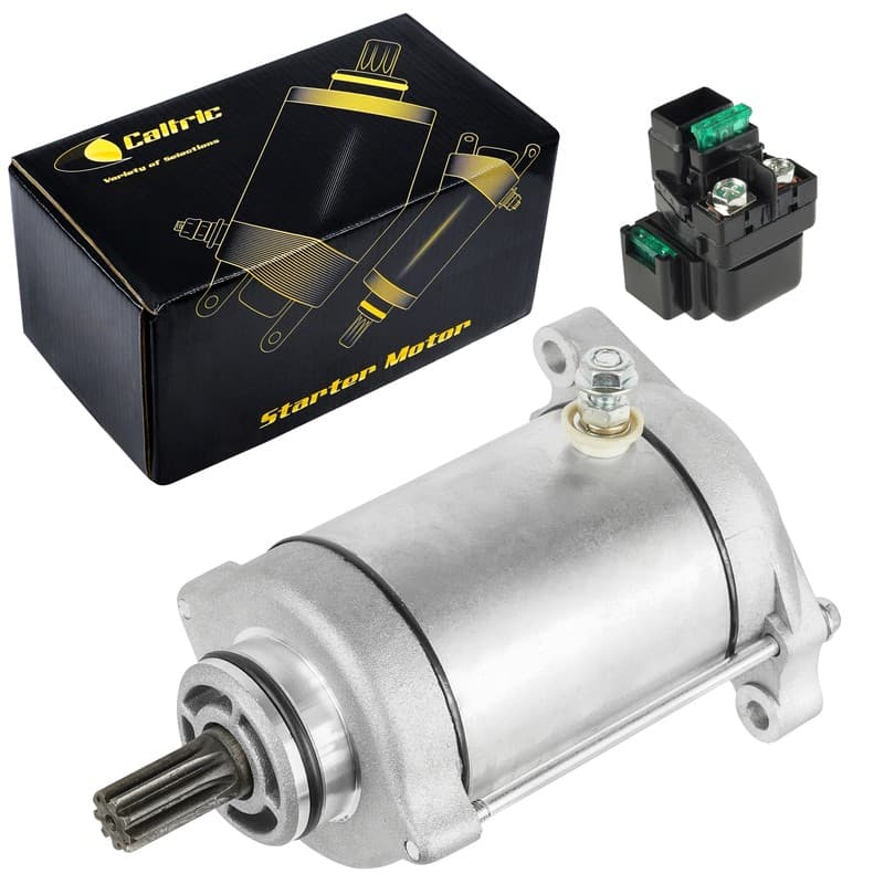 Starter & Relay Solenoid for Suzuki LT-F500F LTF500F Vinson 4X4 Man 2004-2007