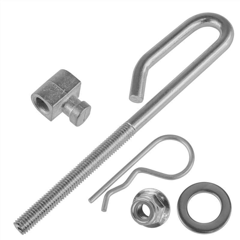 Deck Lift Bolt Nut Trunnion fits John Deere X105 X110 X155R X116R X117R X120