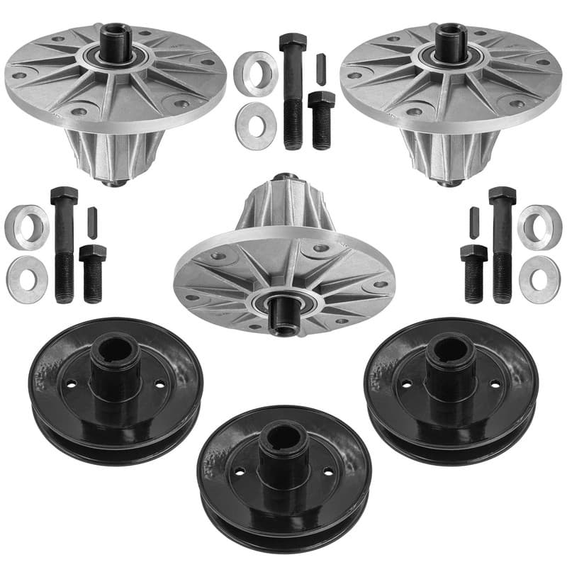 52" Deck Spindle with Pulley For Bobcat FastCat Pro-FX691V / FastCat Pro-EFI