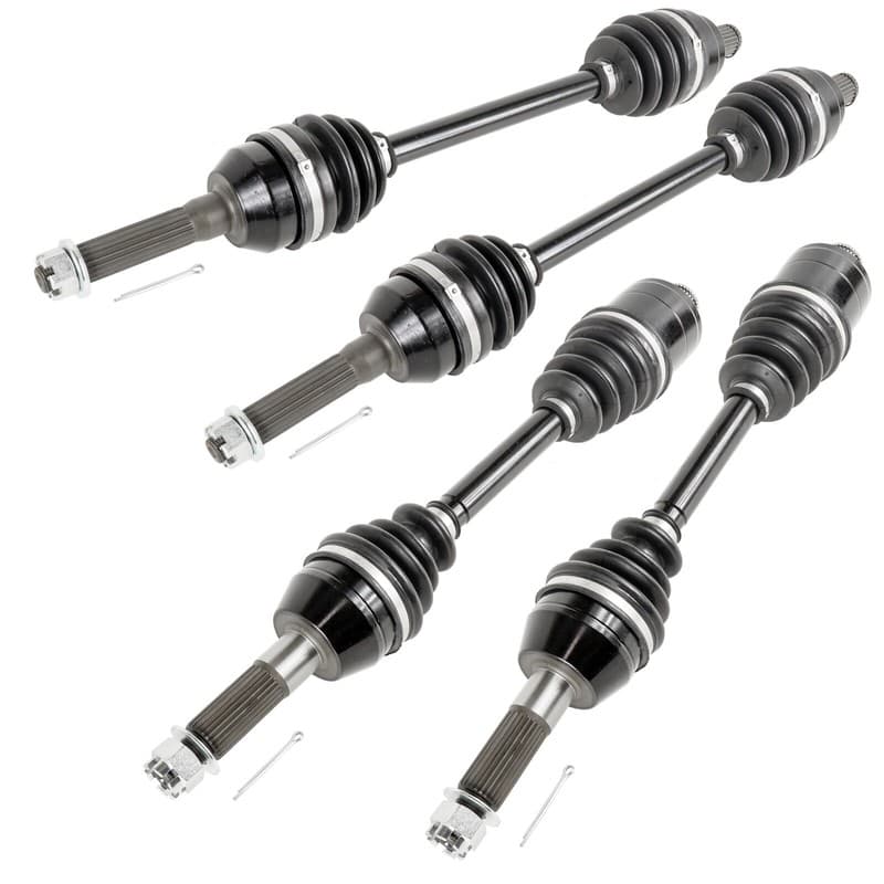Front & Rear CV Joint Axle For Polaris Sportsman 400 HO 4X4 2013-14 Left & Right