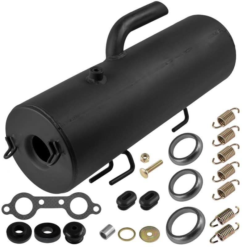 Exhaust Muffler and Silencer Kit for Polaris Ranger 800 4x4 EFI 2010 2011
