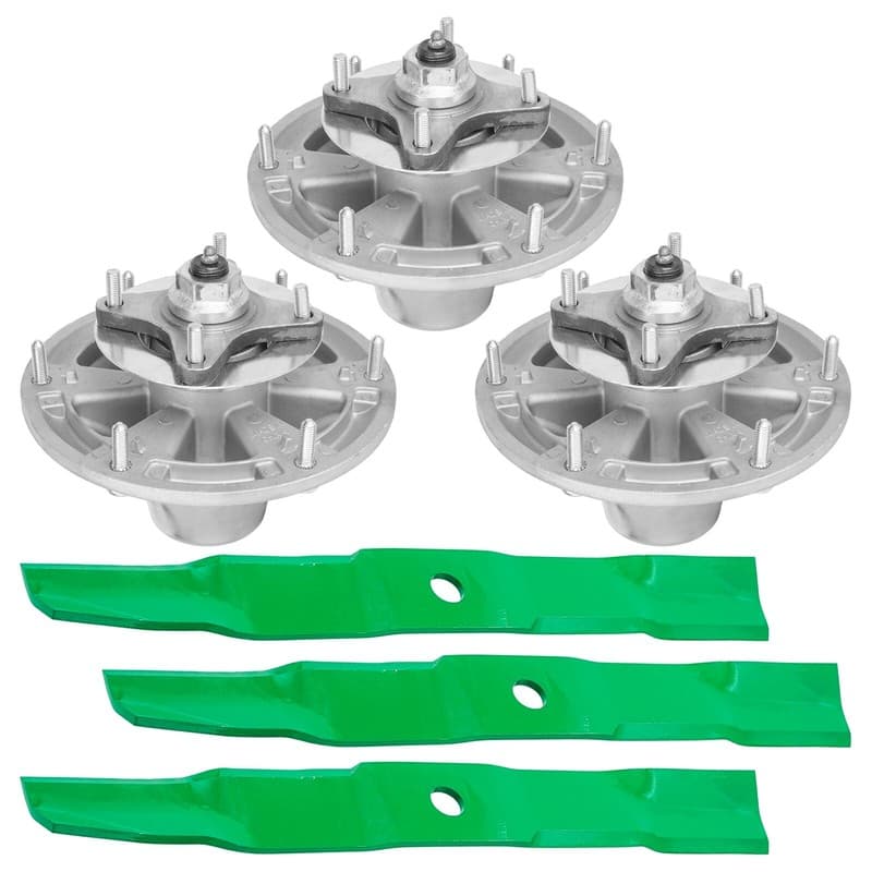 Caltric M128485 TCA24881 Spindles & Blades For John Deere Z997R 60"