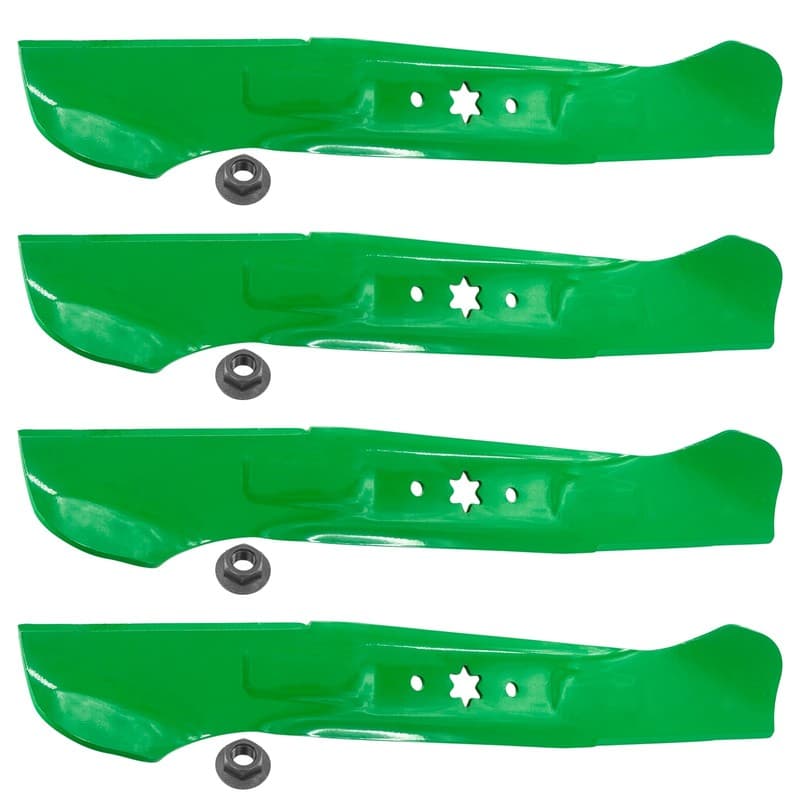 46" Deck Blades w/ Nuts for Cub Cadet LTX1045 LTX1046 RZTL46 RZTS46 XT1LT46 XT2