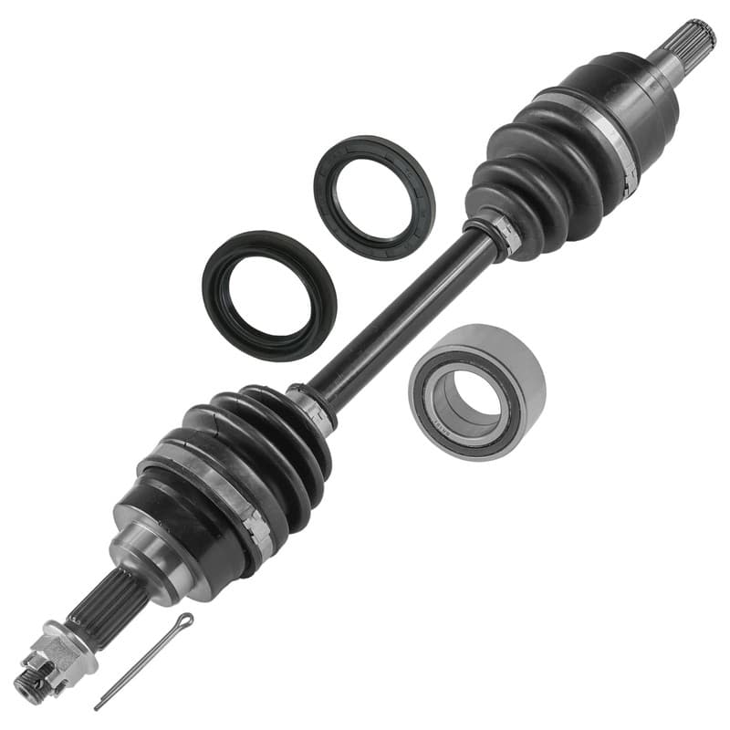 Front Left CV Joint Axle W/ Bearing For Honda Foreman Rubicon 500 TRX500FA 05-14