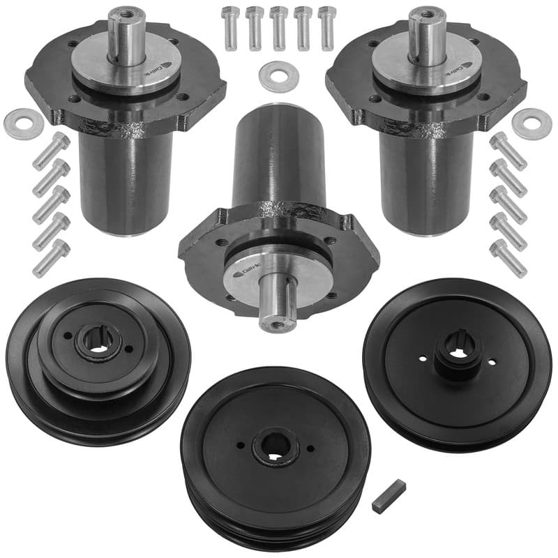 60" Deck Spindles Assembly w/ Pulley for Gravely 991070 991084 991091 ZT60 HD