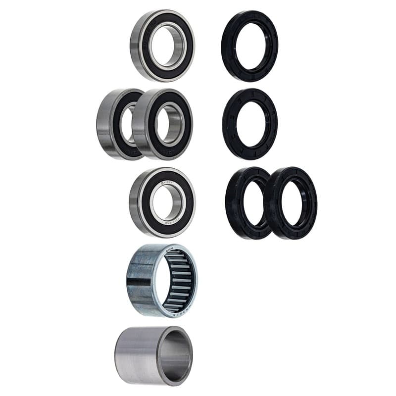NICHE Wheel Bearing Shaft Seal Kit for Yamaha YZF-R1 YZF-R6 60/28-2RS 60/22-2RS