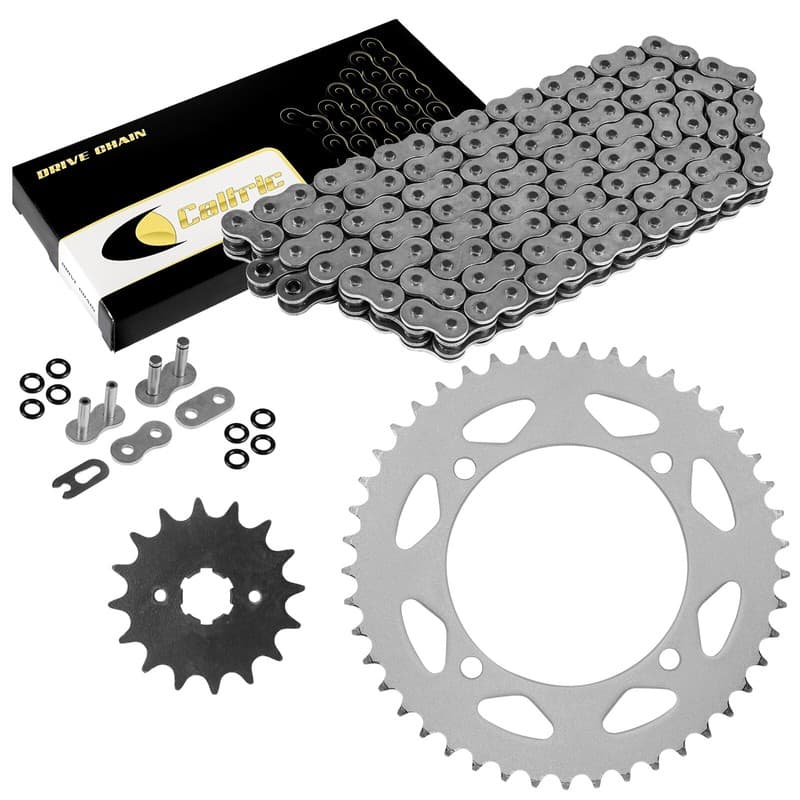 O-Ring Drive Chain & Sprockets Kit for Yamaha XV250 V-Star 250 2008-2016