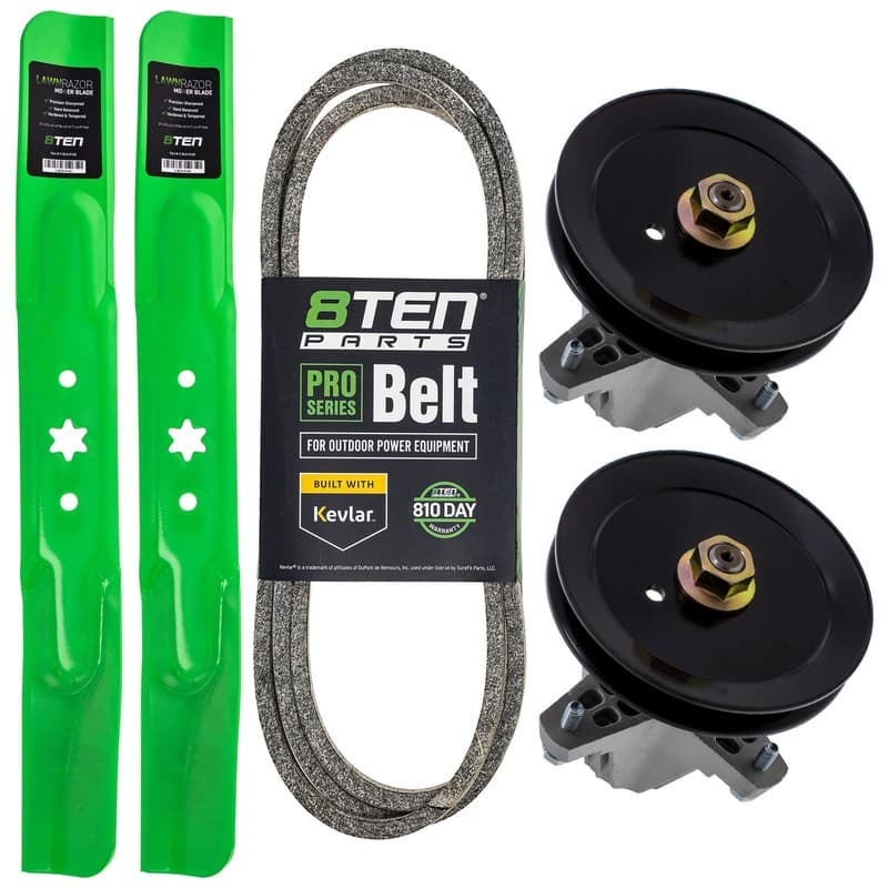 8TEN Blade Spindle Belt Kit for Murray M11542 M15542 M1642 42-Inch 942-04308