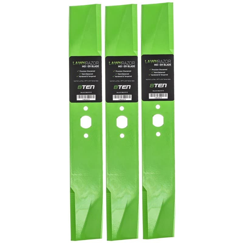 LawnRAZOR Blade Set for Wheel Horse 36 A90 A-90 A-100 4-Speed Medium Lift 3-Pack