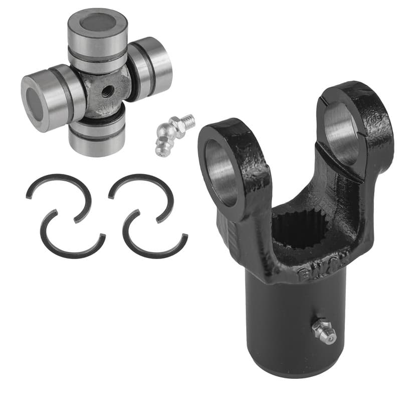 Rear Drive Train Prop Shaft Yoke w/ U-joint For Polaris Ranger Crew 900 14-19