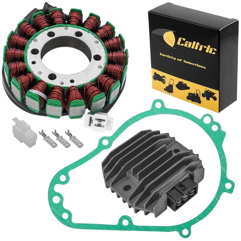Stator And Regulator Rectifier W/Gasket for Kawasaki ZZR600 ZX600E 2002-2005