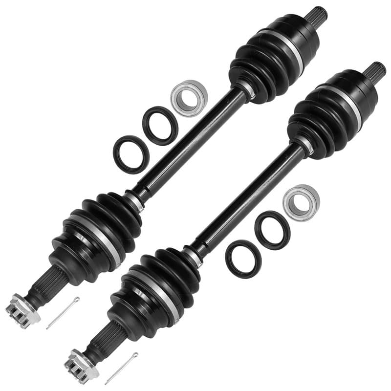 Rear Left & Right CV Joint Axle W/ Bearing For Honda 42250-Hn8-003 42350-Hn8-003