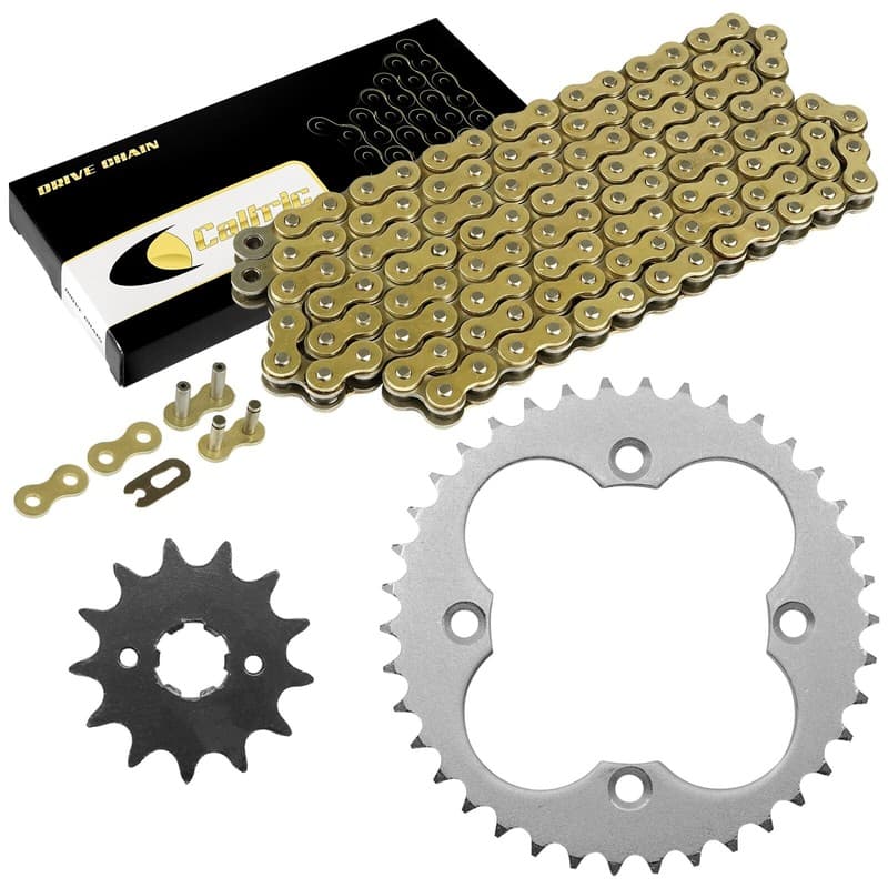 Drive Chain & Sprockets Kit fits Honda TRX 300EX TRX300X Sportrax 300 1993-2009