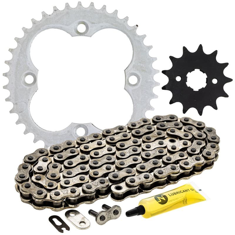 Sprocket Chain Set for Honda TRX300EX TRX300X 13/38 Tooth 520 Rear Front Kit