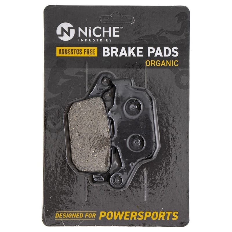 NICHE Brake Pad Set for Honda CBR250R CBR300R CB300F Suzuki SFV650 Rear Organic
