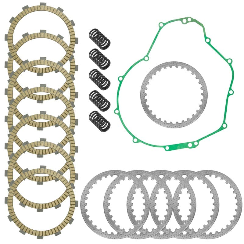 Clutch Friction Steel Plates Gasket Kit for Kawasaki Versys 650 KLE650 2007-2010