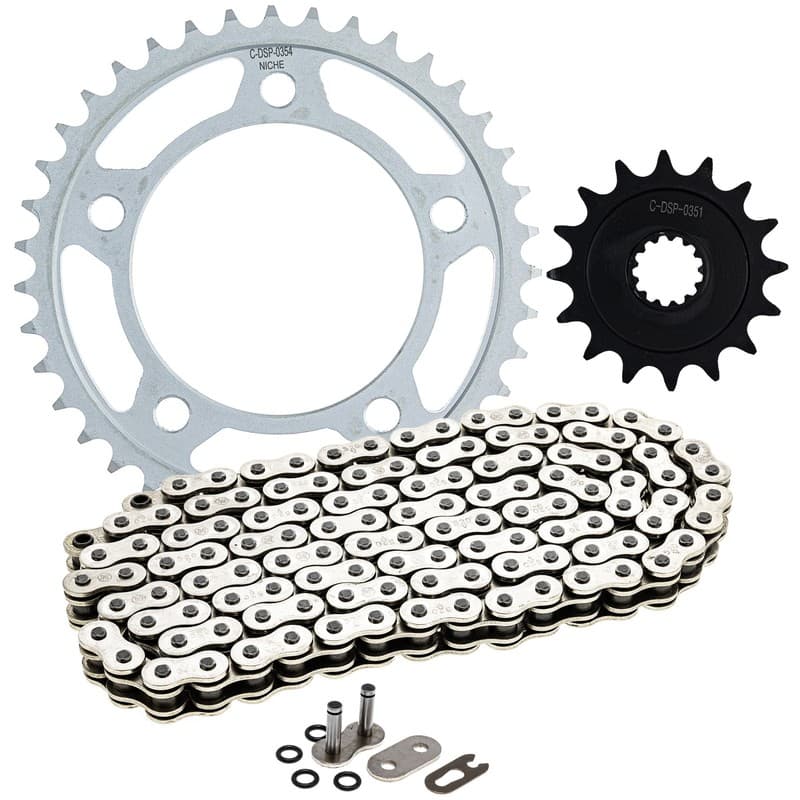 NICHE Sprocket Chain Set for Honda CTX700 NM4 16/39 Tooth 520 O-Ring Front Rear