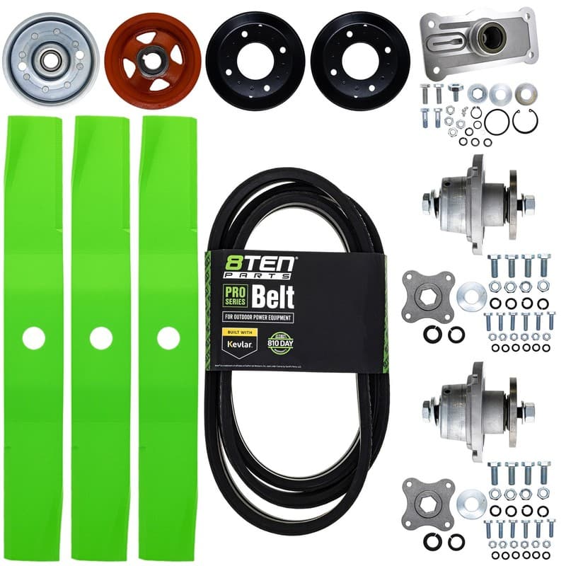 8TEN Deck Rebuild Kit for Kubota BX1850D BX1860 RCK54-23BX 54-Inch K5351-99020